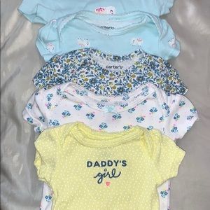 Carter’s 5-pack bodysuits (newborn)